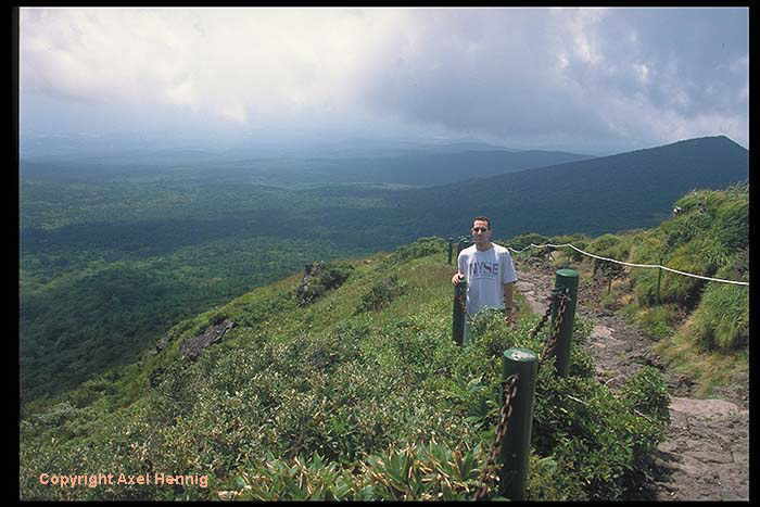 beim Aufstieg zum Hallasan