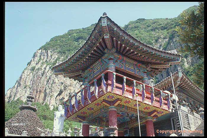 Tempel am Sanbangsan