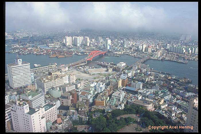 Blick vom Pusan-Tower